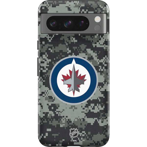 NHL Winnipeg Jets Camo Google Pixel 8 Pro Impact Case
